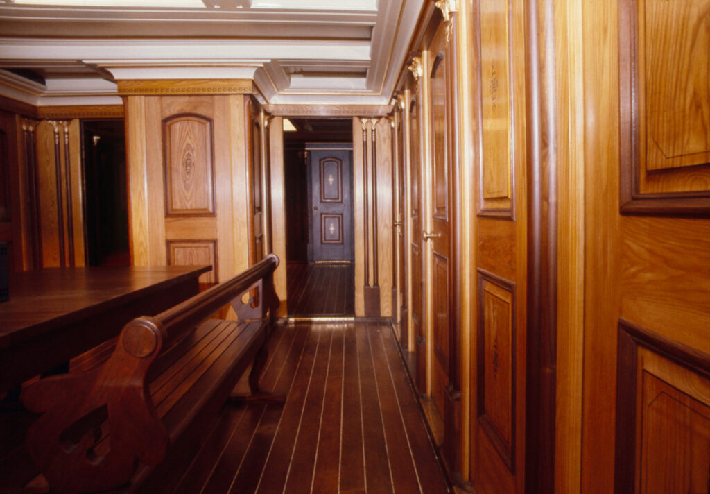 Inside View of Benjamin F. Packard Cabin