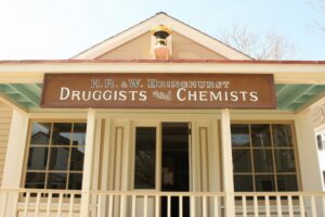 drug store and doctor's office at mystic seaport museum