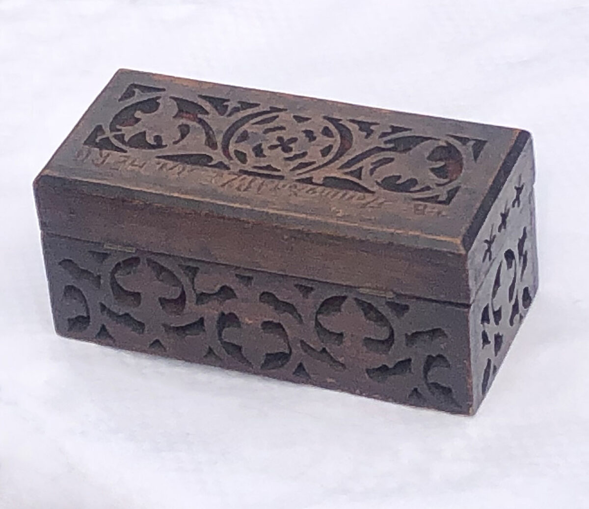 Ditty box from HERO's 1820 voyage