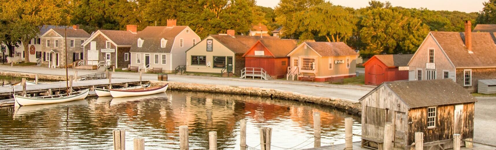 The Village at Mystic Seaport Museum. Clink on this image to start a slide show.