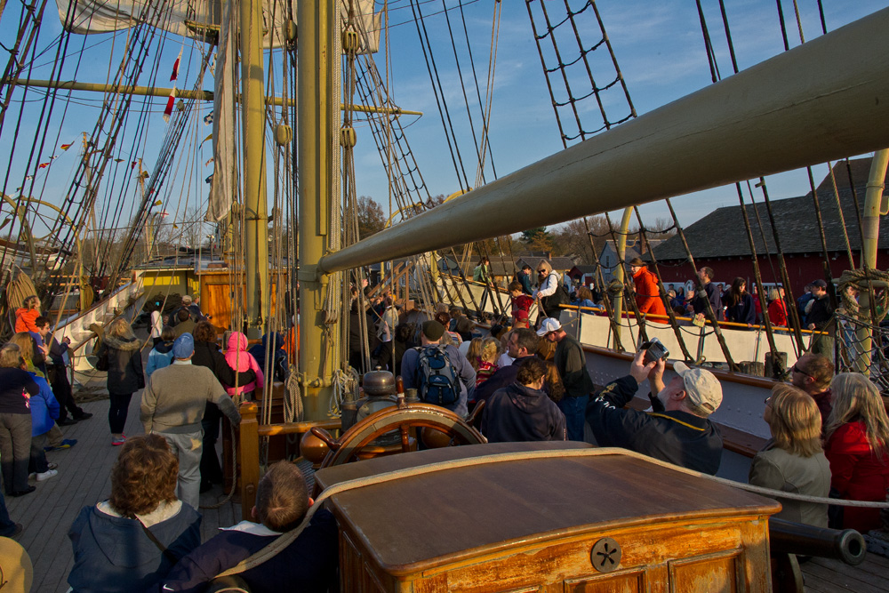 Joseph Conrad - Full Rigged Ship - Historic Vessel in Mystic, CT