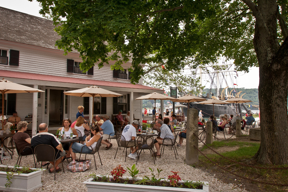 schaefer's spouter tavern at mystic seaport museum