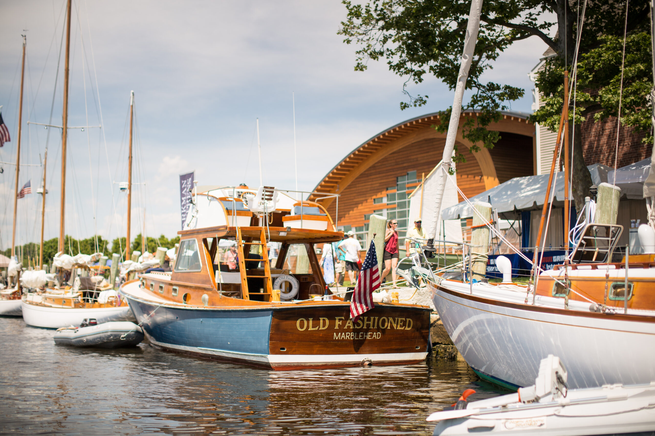 Mystic seaport wooden boat show 2023