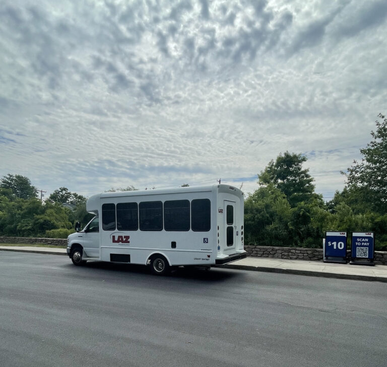 Public Parking & Shuttle to Downtown Mystic at Mystic Seaport Museum