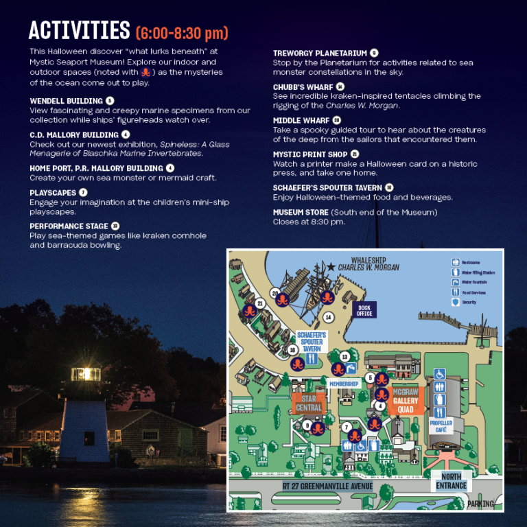 Halloween Happenings Fun Family Events! Halloween at Mystic Seaport