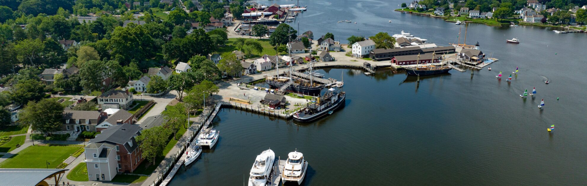 Mystic Seaport Museum Map - Mystic Seaport Museum - Mystic, CT